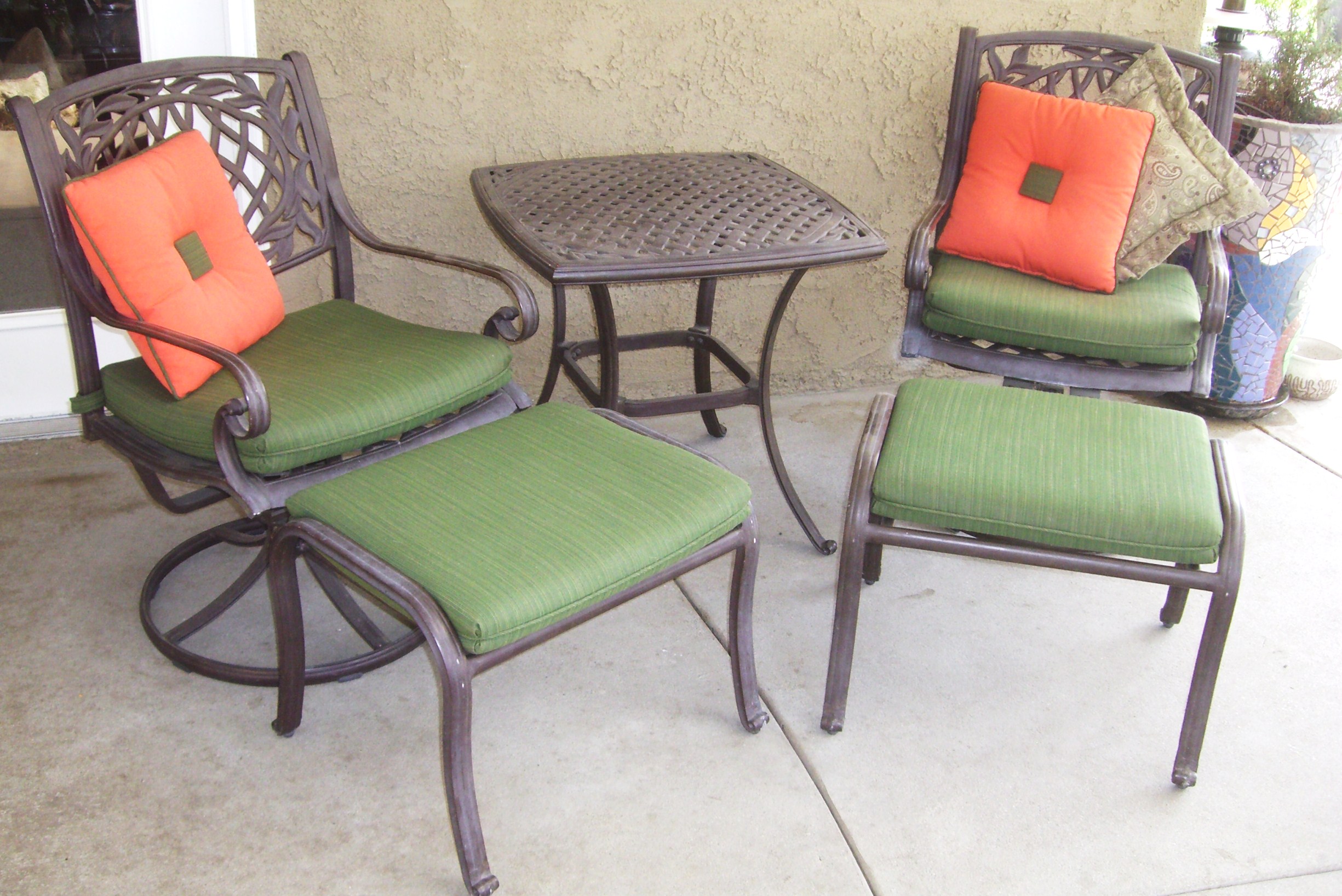 Custom Upholstered Outdor Furniture